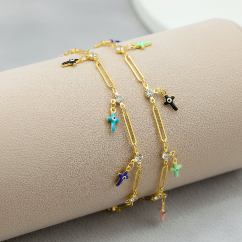 "Trendy Handmade Bracelet – A Stylish Gift for Women & Girls, MAR091398 - Picture 3 of 4
